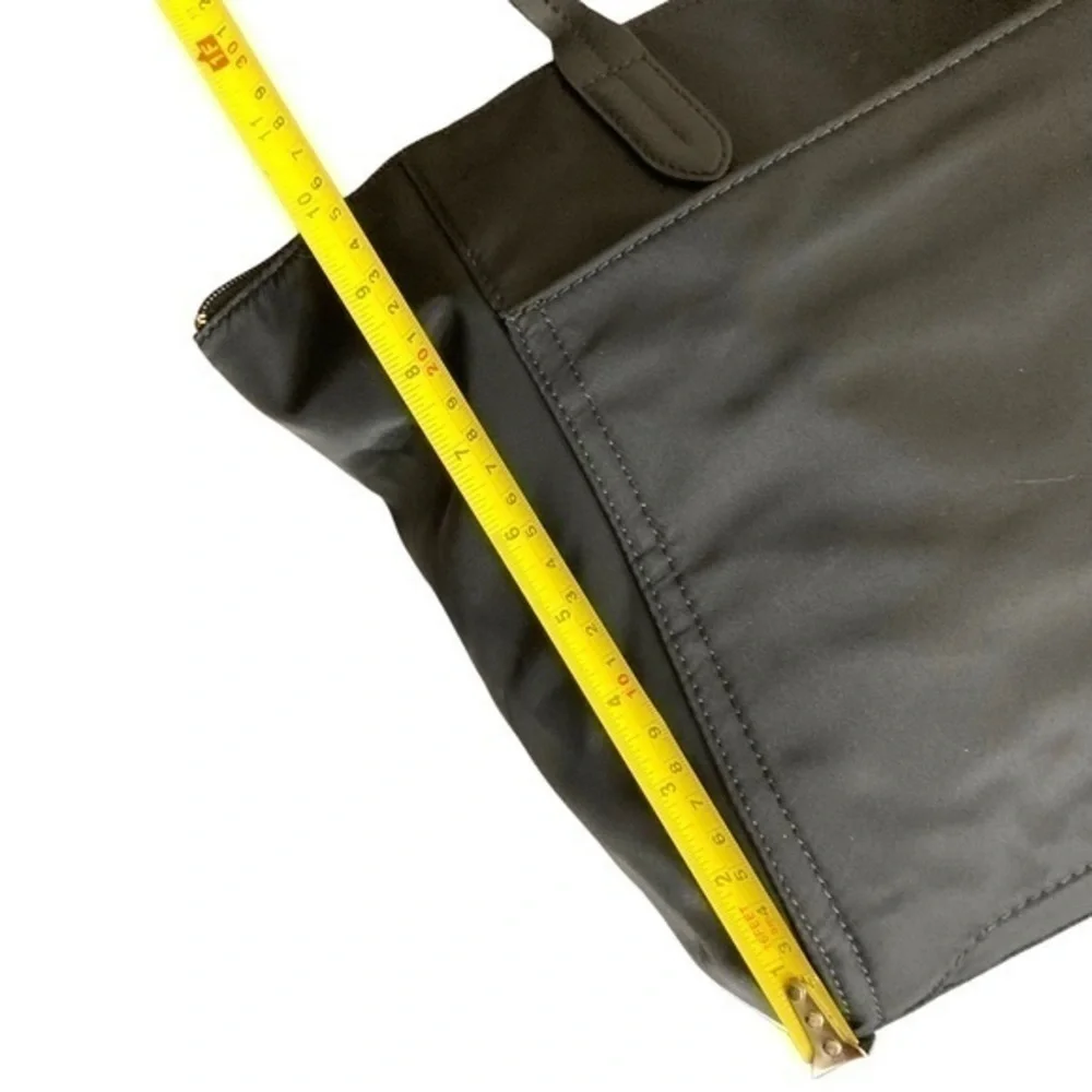 Michael kors black nylon tote bag